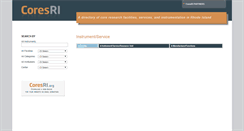 Desktop Screenshot of coresri.org